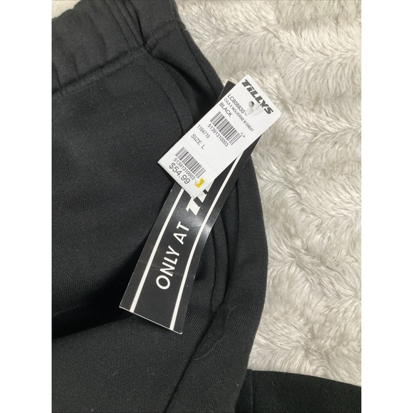 Marvel Wolverine Black Joggers Sweatpants Mens Large Tilly's Graphic Logo NWT - Picture 8 of 8